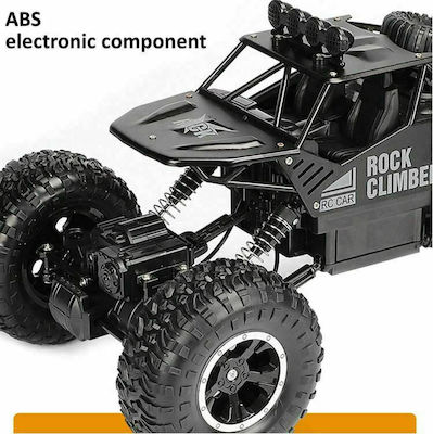 H.S. Toys Big Monster Off Road Ferngesteuertes Auto Monstertruck 4WD 2.4G 4WD Black 1:12