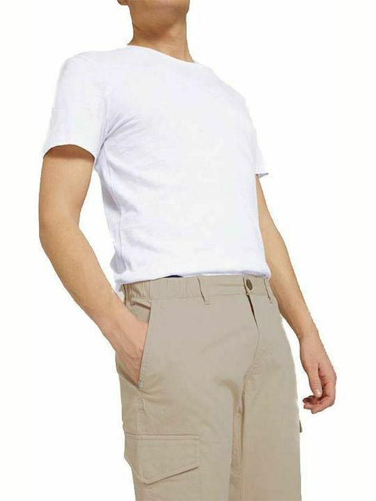 3rd 103 Trousers Cargo Elastic Beige