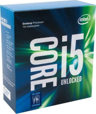 Intel Core i5-7600K 3.8GHz Επεξεργαστής 4 Πυρήνων για Socket 1151 σε Κουτί