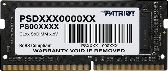Patriot Patriot SL DDR4 με Module 1x16GB και Ταχύτητα 2666 για Laptop