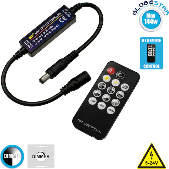 GloboStar Wireless Dimmer RF with Remote Control 73322