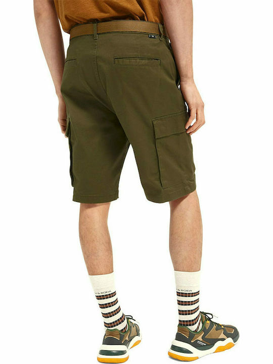 Scotch & Soda Men's Shorts Cargo Khaki