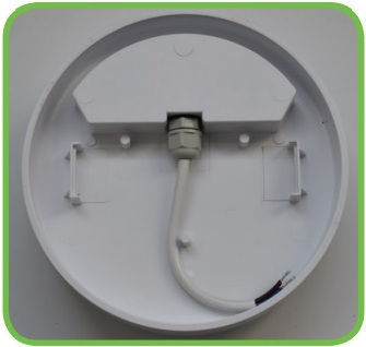 Aca Стенен Външен Плафон LED IP66 12W с Естествено бяло Светлина