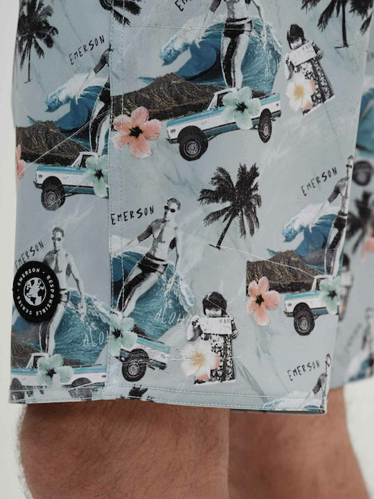 Herren Badebekleidung Bermuda Ciel mit Mustern