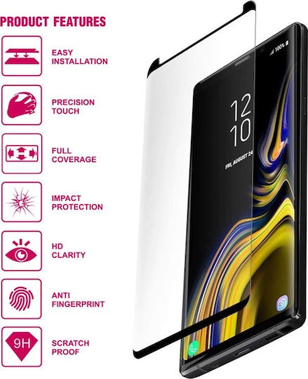 Crong Edge Full Glue Full Face Tempered Glass (Galaxy A10)