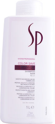 Wella SP Color Save Shampoos Color Maintenance for Coloured Hair 1000ml