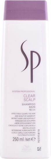 Wella Clear Scalp Shampeeling Шампоан против Сухота за Всички Типове Коса 250мл