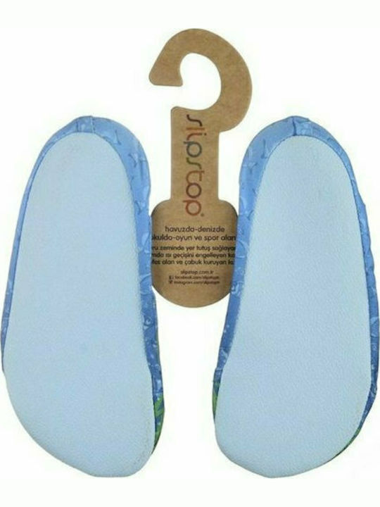 Slipstop Hugo Kids Beach Shoes Blue