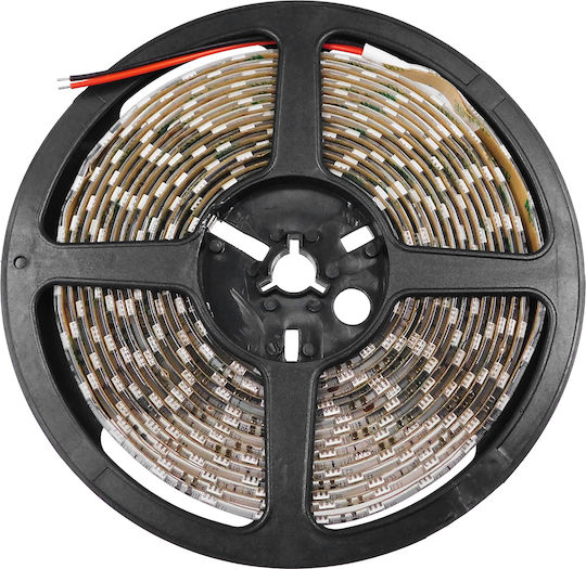 GloboStar Αδιάβροχη Ταινία LED 12V Πράσινο Φως 5m Τύπου SMD5050