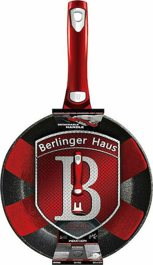 Berlinger Haus Тиган С капачка от Алуминий с Каменно Покритие 24см