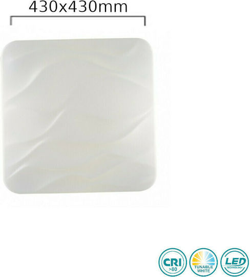 Fan Europe Wave-PL43 Platz Draußen LED Panel