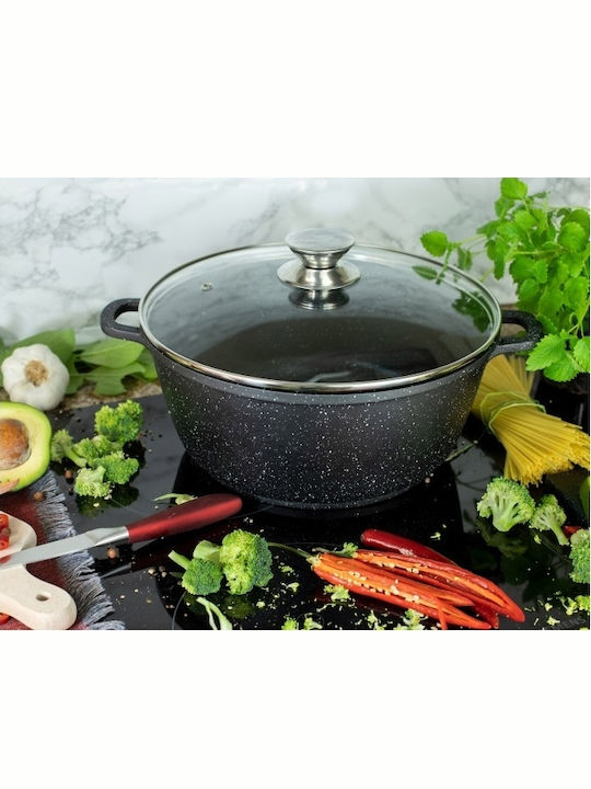 Edenberg Deep Pot made of Cast Aluminum 6.8lt / 28cm