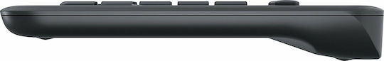 Logitech K400 Plus Wireless Keyboard with Touchpad English UK Black