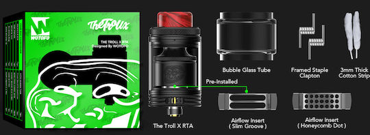 Wotofo Troll X RTA 4.4ml 24mm Blue
