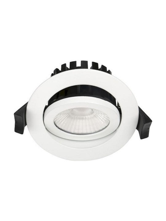 Geyer Wasserdicht Spot Deckenleuchte für den Außenbereich mit integriertem LED 10W 870lm 60° in Weiß Farbe LDLW751060W