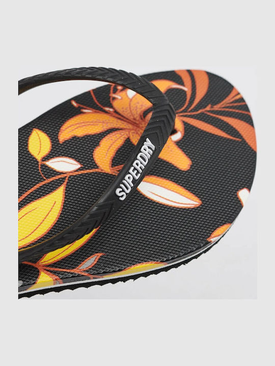 Classic Vintage Women's Flip Flops Black