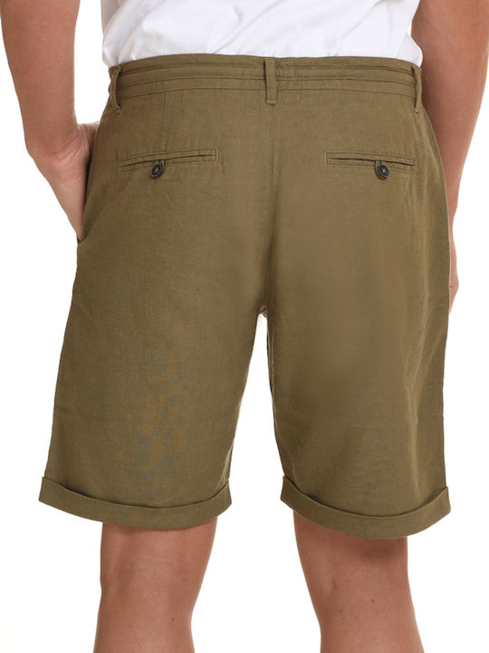 Men's Chino Slim Fit Shorts Khaki