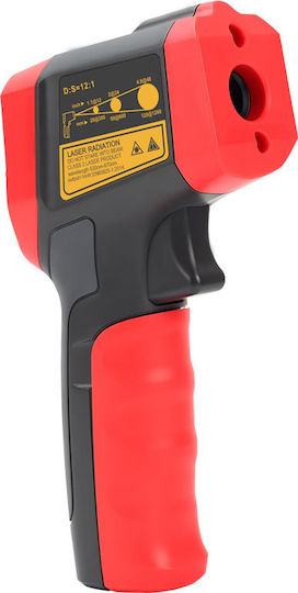 Uni-T UT301C+ Infrarot- und Laserthermometer für Temperaturen von -32°C bis 600°C mit Entfernungsverhältnis 12:1