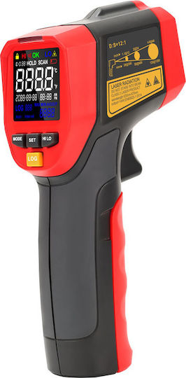 Uni-T UT301C+ Infrarot- und Laserthermometer für Temperaturen von -32°C bis 600°C mit Entfernungsverhältnis 12:1
