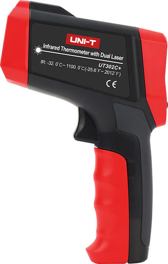 Uni-T Infrared Thermometer -32°C to 1100°C with Distance Ratio 20:1 UT302C+