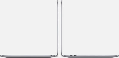 Apple MacBook Pro 13.3" (2020) IPS QHD+ Retina Display (M1/8ГБ/256ГБ SSD/8-ядрен GPU) Космическо сиво (US Клавиатура)