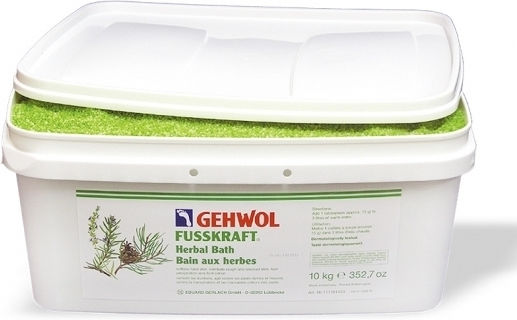 Gehwol Fusskraft Herbal Bath Săruri pentru Calusuri, Îngroșări & Călcâie Crăpate cu Uree 10000gr