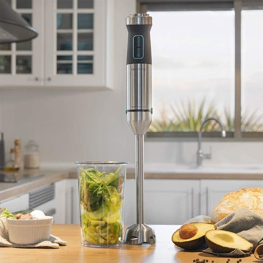 Cecotec Power Titan Black 1500 XL Cream Hand Blender with Inox Rod 1500W Black