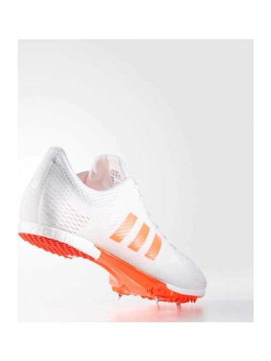 Adizero MD Pantofi sport Spikes Albe