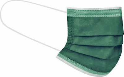 Siamidis Disposable Surgical Mask Type IIR Green 5pcs