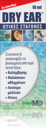InterMed Dry Ear Picături pentru Curățare Urechi 1 Bucată