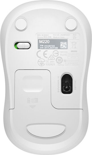 Logitech M220 Silent Magazin online Mouse Alb