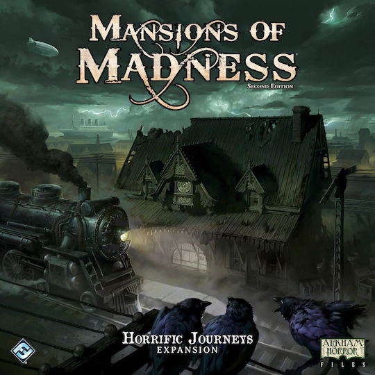Επέκταση Παιχνιδιού Mansions of Madness 2nd Edition Horrific Journeys 14+ Ετών (EN) Fantasy Flight