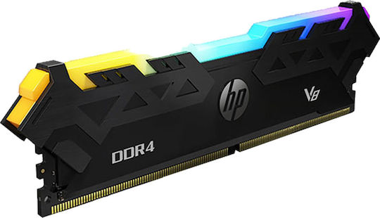 HP RGB V8 8ГБ DDR4 RAM с Скорост 3000 за Настолен компютър