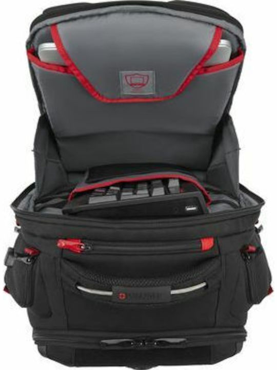 Wenger PlayerOne Tasche Rucksack für Laptop 15.6" in Schwarz Farbe