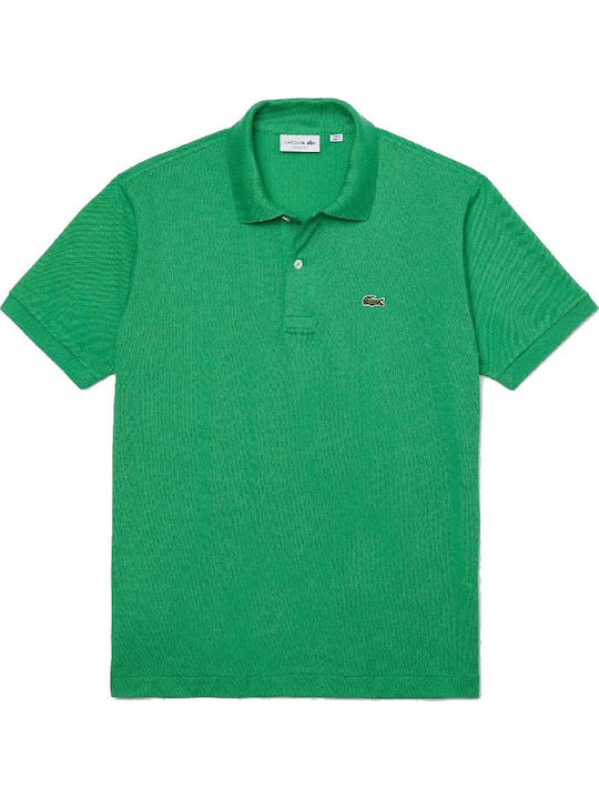 Lacoste Ανδρικό T-shirt Κοντομάνικο Polo Πράσινο