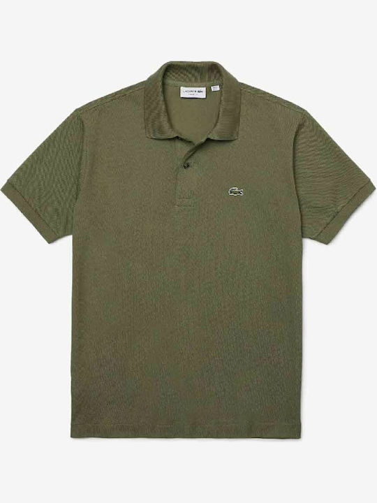 Lacoste Polo T-shirt Χακί