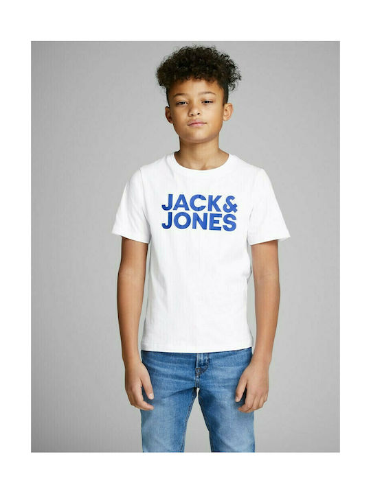 Jack & Jones Kids T-shirt White/Blue