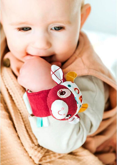 Lilliputiens Rattle Wrist Rattle Rosalie For Newborns