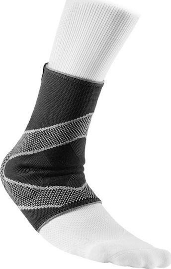 Mcdavid Ankle Sleeve/4 Way Επιστραγαλίδα με Επιθέματα Τζελ Αριστερής Πλευράς σε Μαύρο χρώμα