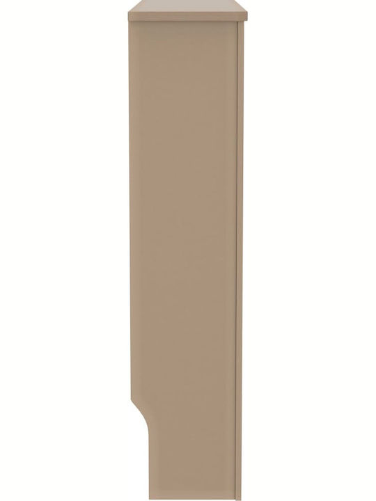 vidaXL MDF Brown Radiator Cover 78x19x81.5cm
