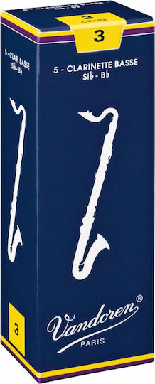 Vandoren Trestii Bass Clarinet No.3 Reed 1buc