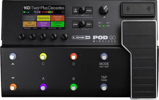 Line 6 Pod GO Wireless Πολυεφέ Effect Ηλεκτρικής Κιθάρας και Ηλεκτρικού Μπάσου