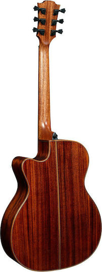 Lag Ηλεκτροακουστική Κιθάρα T118ACE Cutaway Brown / Sunburst