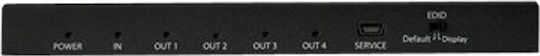 StarTech 4K 4-Port Video/Audio HDMI Splitter ST124HD202