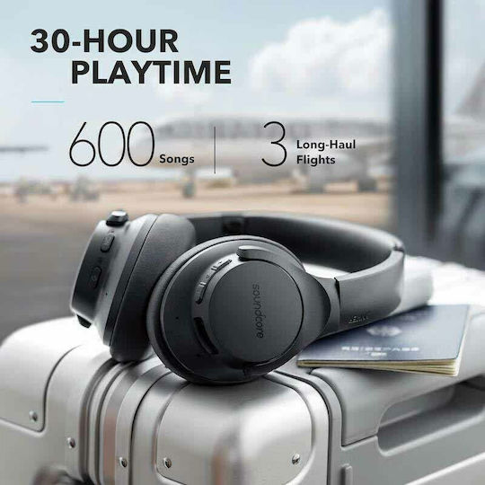 Soundcore by Anker Life Q20 Безжични / Жични Over Ear Слушалки с 40 Часа Работа Черни