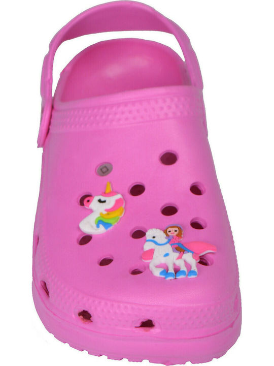 Madigan Caprera Children's Beach Clogs Fuchsia