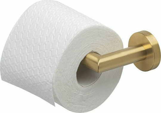 Geesa Nemox Wall-mounted Paper Holder Inox Brushed Gold Gold Brushed