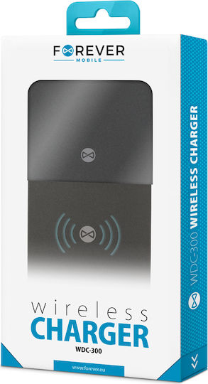 Forever Wireless Charger (Qi Pad) 10W Blacks (WDC-300)