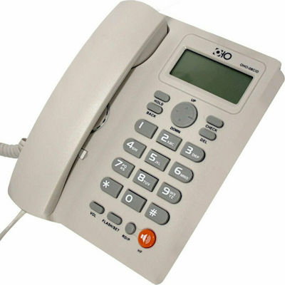 OHO-08CID Kabelgebundenes Telefon Büro Weiß 3-OHO08W