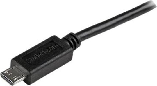 StarTech Regular USB 2.0 to micro USB Cable Μαύρο 3m (USBAUB3MBK)